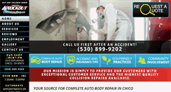 Desktop Screenshot of knockoutcollisionrepair.com